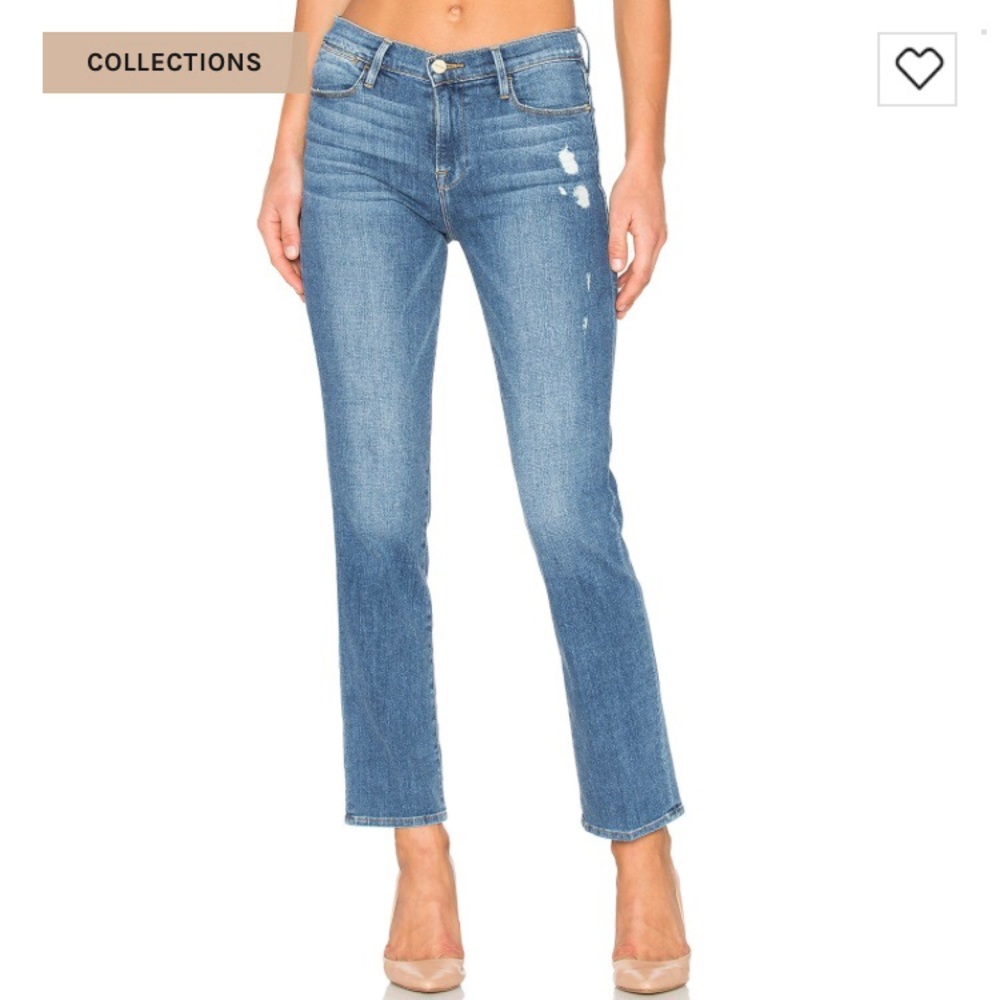 NWT Frame Le High Straight Jeans